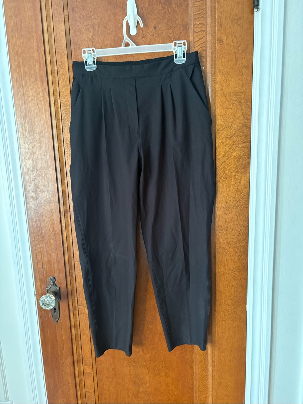 lululemon athletica Black High Rise Essential Trousers - size 8